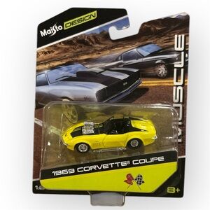 1969 Chevrolet Corvette Coupe Maisto Diecast Collectible